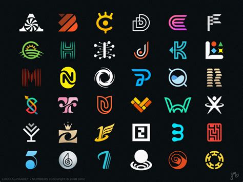 LOGO Alphabet | #2 | Text logo design, Graphic design logo, Letter logo design