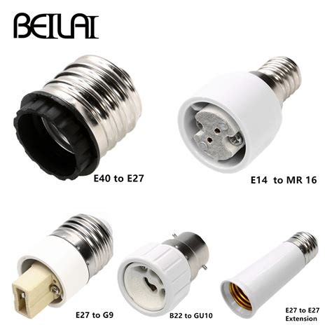 Aliexpress.com : Buy E14 GU10 G9 E27 Adapter Led Lamp Bulb Base Conversion nversion Socket High ...