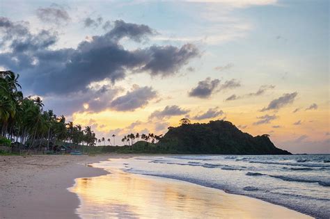 Nacpan Beach At Sunset, El Nido Photograph by Jason Langley