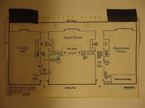 Kennedy Center Floor Map | Viewfloor.co