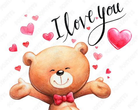 Valentine Bear Clipart at GetDrawings | Free download