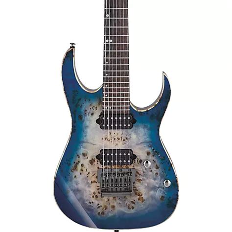 Ibanez RG Premium 7-string electric guitar Cerulean Blue Burst | Guitar Center