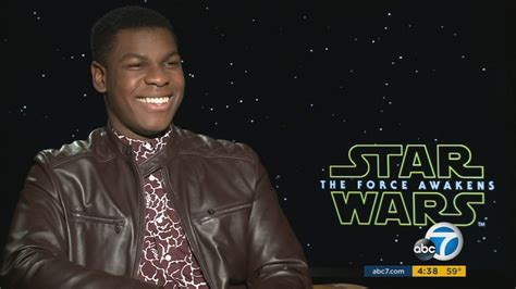 John Boyega can't contain excitement as 'Star Wars' opening nears ...