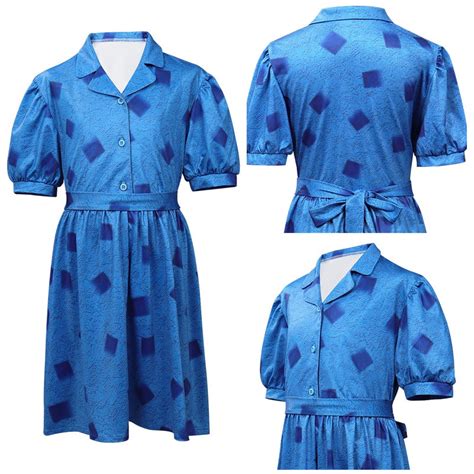 Kids Children Matilda the Musical Matilda Cosplay Costume Dress Outfit