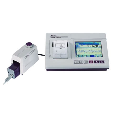 Mitutoyo Model SJ-410/ SJ-411/ SJ-412 Portable Surface Roughness Tester | Willrich Precision ...