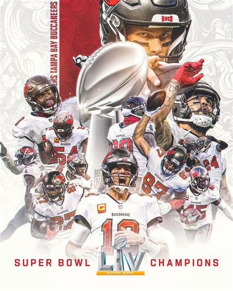 LV Champions Tampa Bay Buccaneers Champions Tampa Bay Buccaneers Sign ...