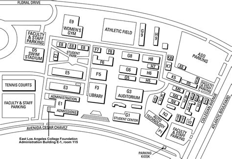 ELAC Foundation - Office Map