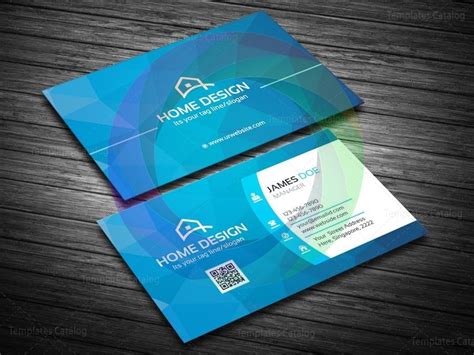 Home Design Business Card Templates