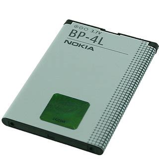 ORIGINAL NOKIA BATTERY BP-4L bp4l for nokia N97 E52 E55 E6 E61i E63 E71 In India - Shopclues Online