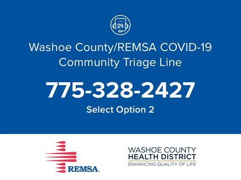 REMSA and WCHD COVID-19 Community Triage Line - REMSA Health