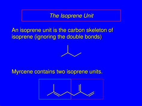 PPT - 26.7 Terpenes: The Isoprene Rule PowerPoint Presentation - ID:142599