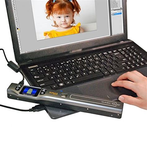 Vupoint Solutions Magic Wand Portable Scanner with Color LCD Display and Auto-Feed Dock (PDSDK ...