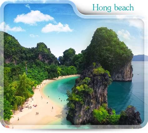 Hong island tour - Krabi beach travel and tourist attractions