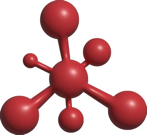 3d icon of molecule 18974532 PNG