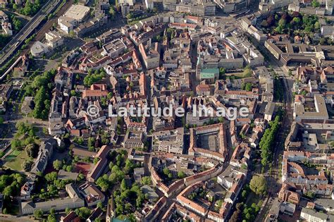 Latitude Image | Old town, Bielefeld aerial photo