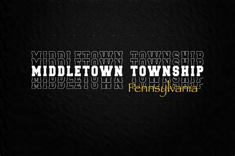 Middletown Township Stacked Pennsylvania Graphic by basyar · Creative ...