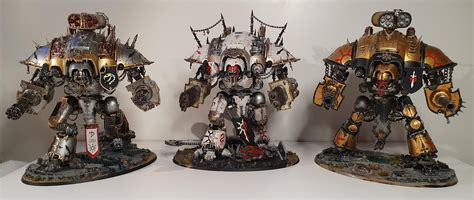 Chaos Knight - Super Heavy Detachment done : r/Chaos40k