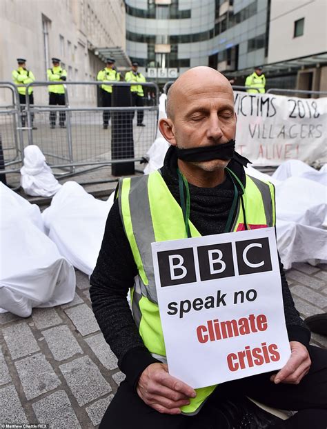 BBC's London HQ on lockdown as police clash with climate change ...