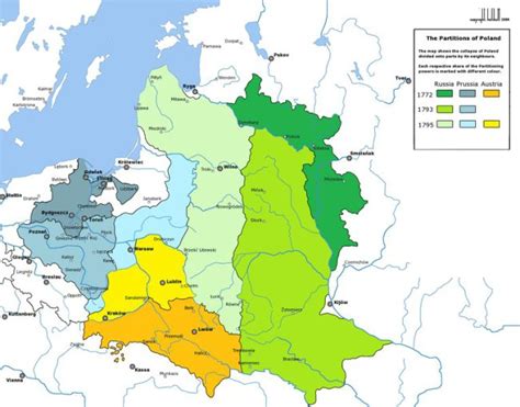 The 1st partition of Poland