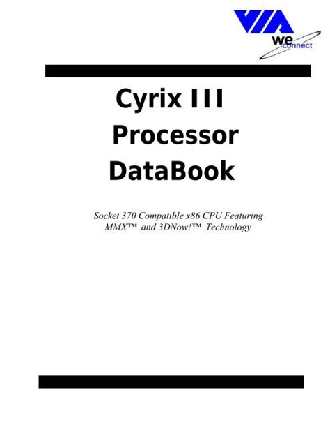 Cyrix Processors