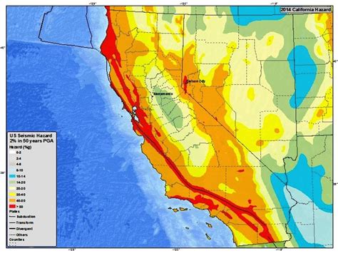 Seismic Hazard Map California