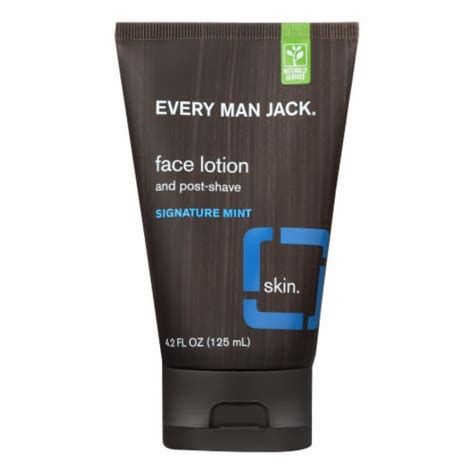 Every Man Jack Face Lotion Natural Menthol, 1 - Kroger