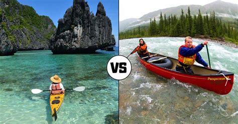 Canoe vs Kayak: 12 Key Differences to Help You Choose - Travel Crog