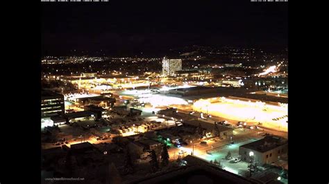 Anchorage 24-hours webcam in less than a minute - YouTube