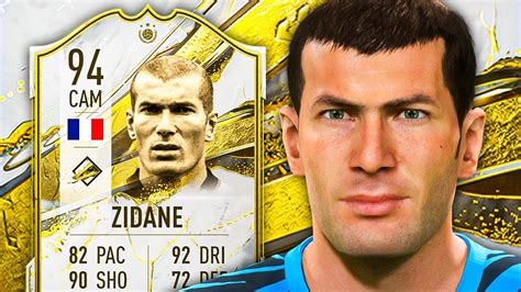 ZIZOU! 🤩 94 Icon Zidane Player Review - FIFA 23 Ultimate Team - YouTube