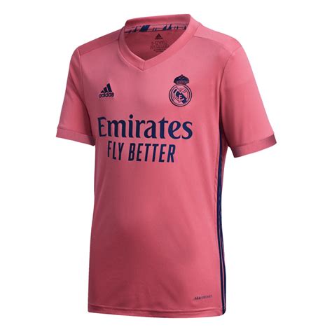 Adidas Real Madrid Away Junior Short Sleeve Jersey 2020/2021 - Sport from excell-sports.com UK