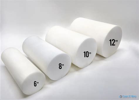 Bed Size Round Bolsters | Foam n More & Upholstery