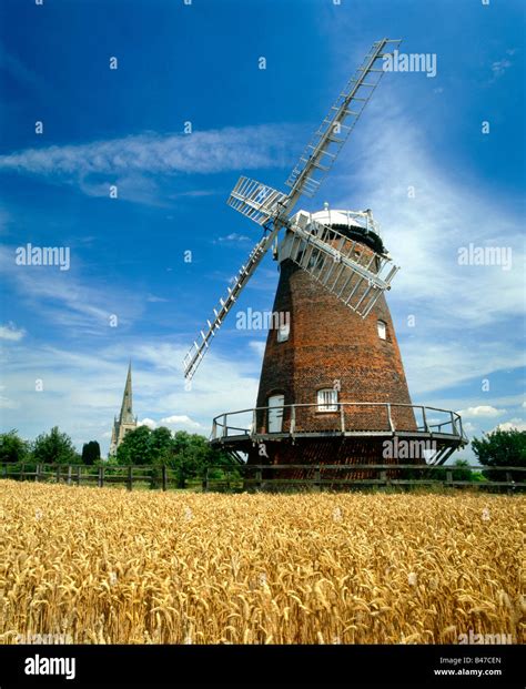 Thaxted windmill Essex Stock Photo - Alamy