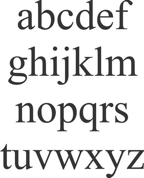 Times New Roman Font Letters Numbers and Symbols — ENC Creations