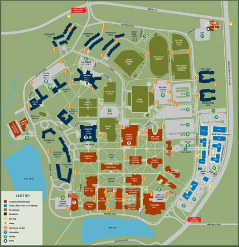 Campus Map | The College of New Jersey