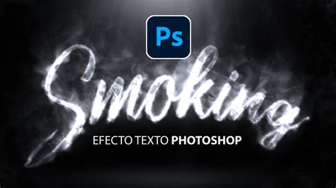 Smoke text effect in photoshop - Aprende Facil