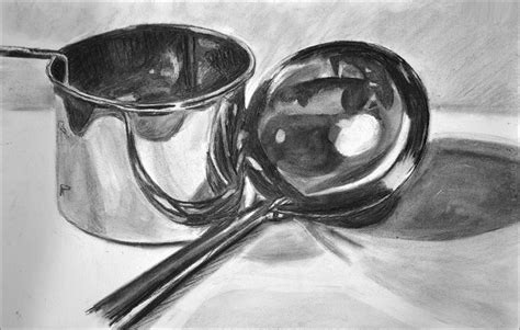 Artist: Mark Smith - charcoal | Reflection art, Light and shadow photography, Still life drawing