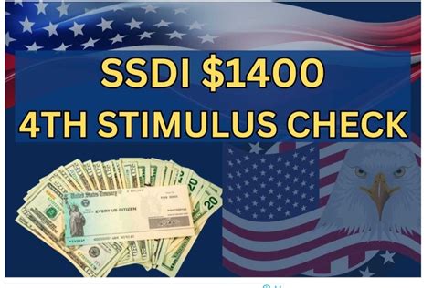 SSDI $1400 4th Stimulus Check Update May 2024, Know Eligibility ...