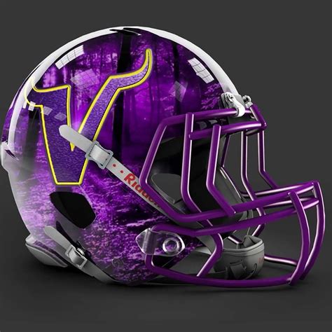 Minnesota Vikings alt helmet design | Minnesota vikings, Minnesota ...