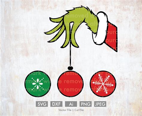 Grinch Hand With Ornament Svg Grinch Hand Svg Christmas Svg Xmas Svg | The Best Porn Website