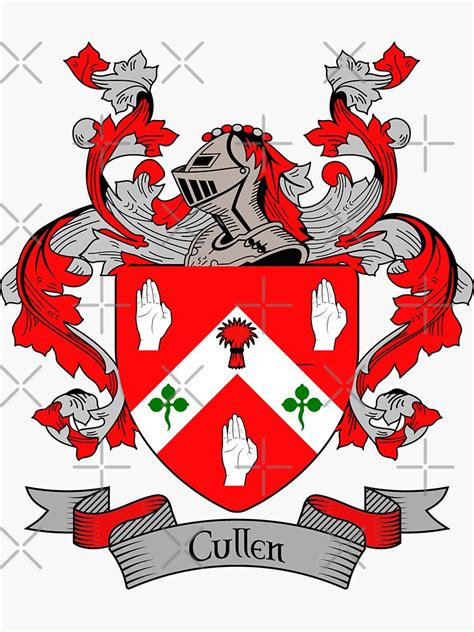 "Cullen Coat of Arms | Cullen Family Crest" Sticker for Sale by chuppys | Redbubble