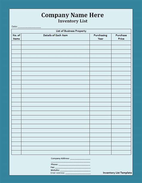 sample inventory sheet office supplies — db-excel.com