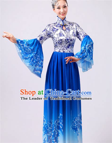 Long Ribbon Dance Costumes for Women