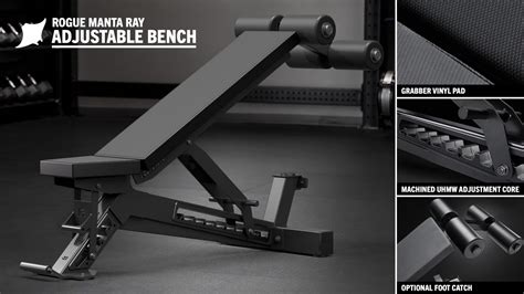 Rogue Manta Ray Adjustable Bench | Rogue Fitness