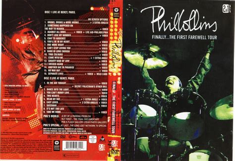 Phil Collins - Finally... The First Farewell Tour (2004, DVD) | Discogs