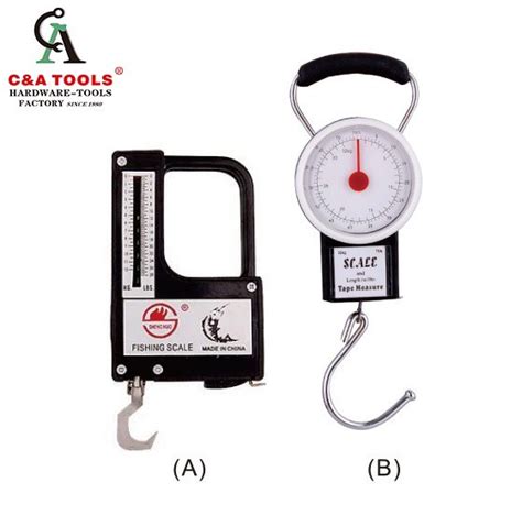 Multi-Purpose Mechanical Hanging Fishing Scales with Tape Measure - China Fishing Scale and ...