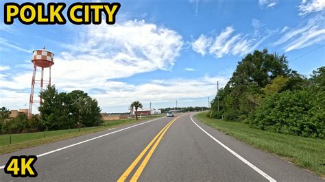 Polk City Florida Driving Through - YouTube