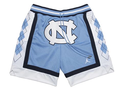 North Carolina Tar Heels Just Don Light Blue Basketball Shorts|SHORTS62 ...