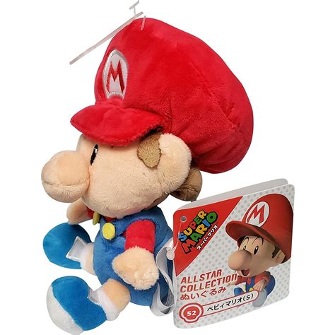 Baby Mario Official Super Mario All Star Collection Plush | Video Game ...