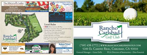 Rancho Carlsbad Golf Course - Course Profile | Course Database