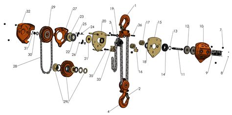 WH C4 Chain Hoist Spare Parts - Manual Hoisting Spare Parts - Lifting & Hoisting - William ...